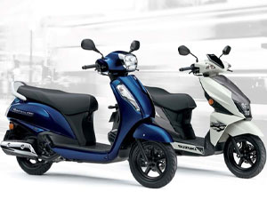 TWO NEW SCOOTERS TO STRENGTHEN SUZUKI SMALL CAPACITY RANGE