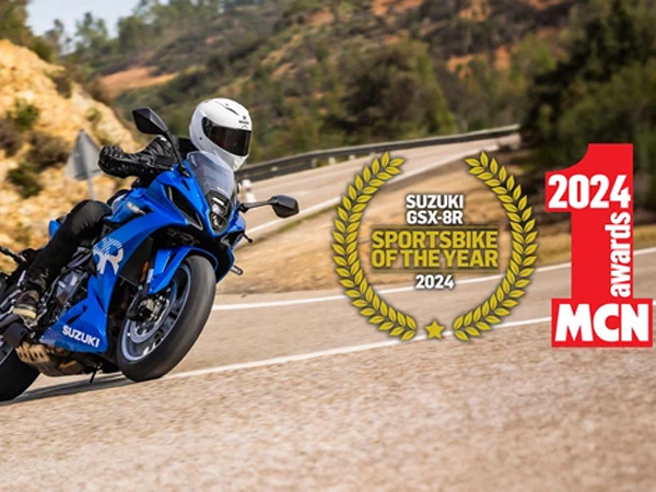 MCN CROWNS SUZUKI GSX-8R SPORTSBIKE OF THE YEAR