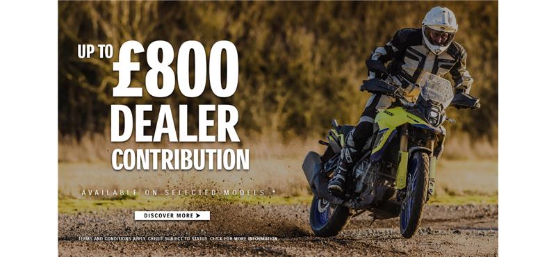 £800 DEALER CONTRIBUTION