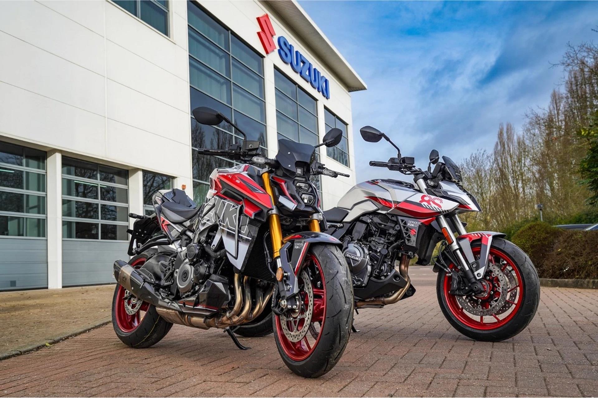 Suzuki launches new graphics kit options for GSX-S1000 and GSX-8S