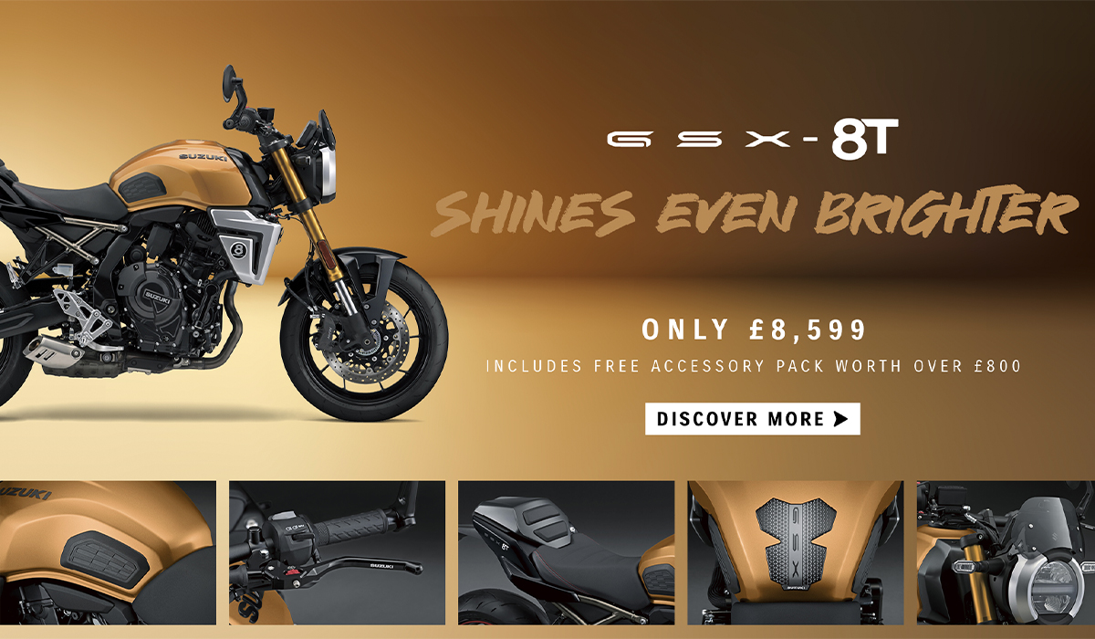 GSX-8T – shines even brighter