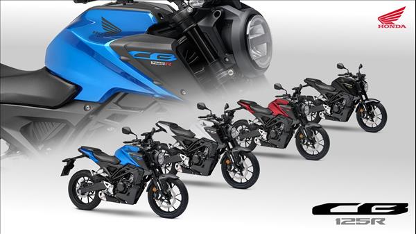 The CB125R receives four new colours, a new full colour TFT meter and EURO5+ classification for 24YM