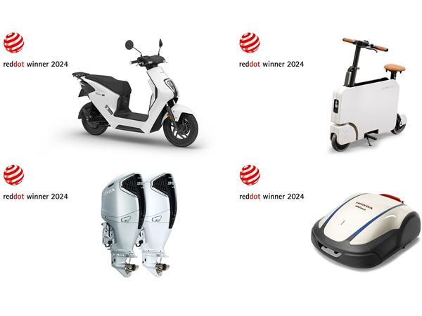 HONDA EM1 E:, MOTOCOMPACTO, BF350 AND MIIMO NAMED WINNERS IN THE RED DOT DESIGN AWARD: PRODUCT DESIGN 2024