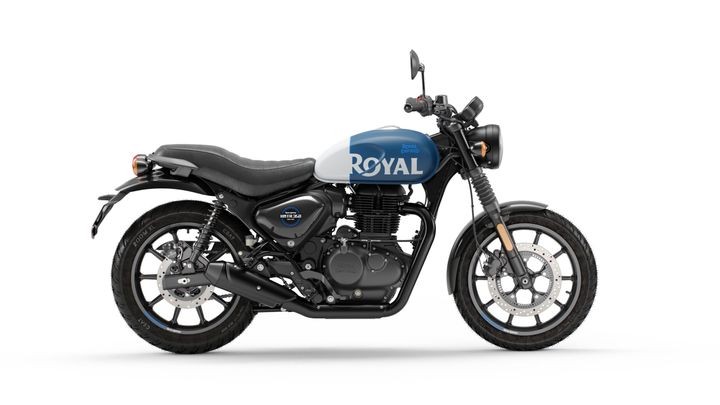 New Royal Enfield HUNTER 350 REBEL BLUE