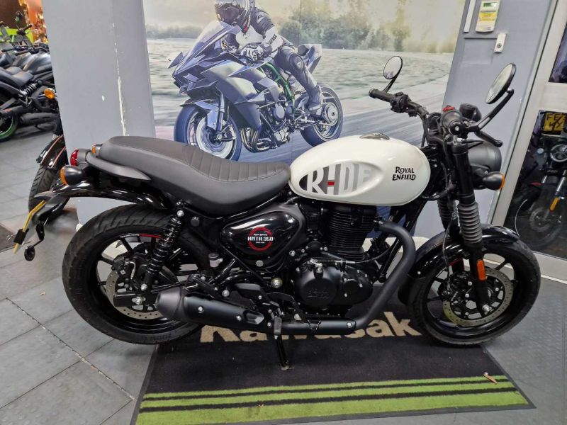 2023 Royal Enfield HUNTER 350 E5 DAPPER WHITE