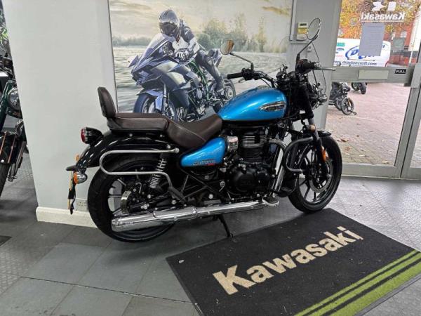 meteor 350 blue colour