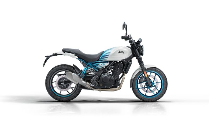 New Royal Enfield Guerrilla 450 Brava Blue