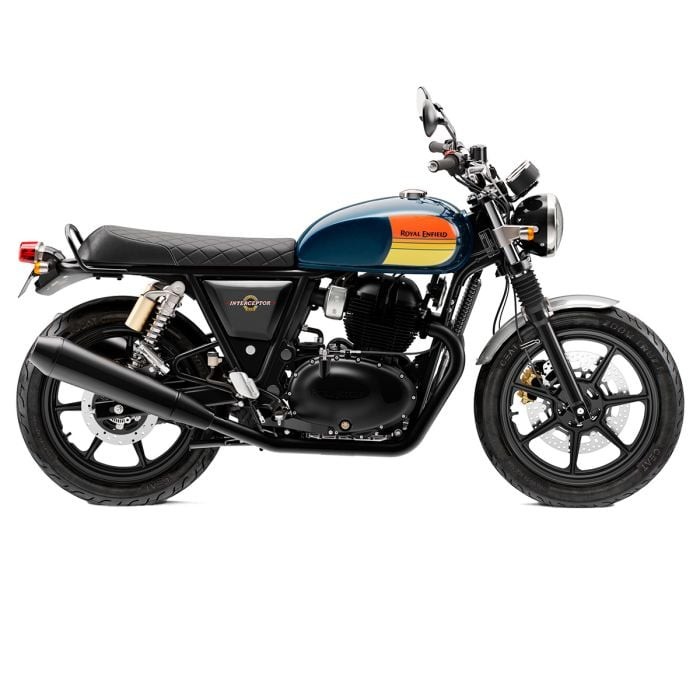 New Royal Enfield INTERCEPTOR 650 E5 BARCELONA BLUE