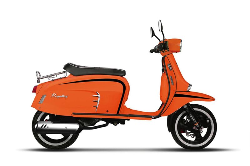 New Royal Alloy GT 125I E5 RED