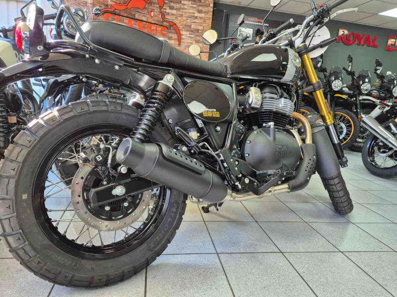New Royal Enfield INTERCEPTOR BEAR 650 GOLDEN SHADOW