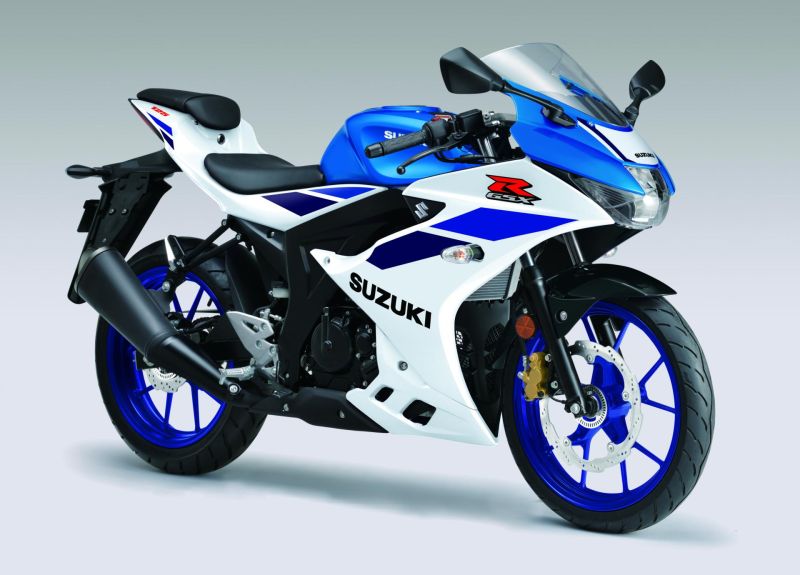 New Suzuki GSX-R125 WHITE/BLUE