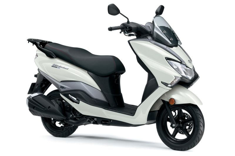 New Suzuki BURGMAN STREET 125EX WHITE