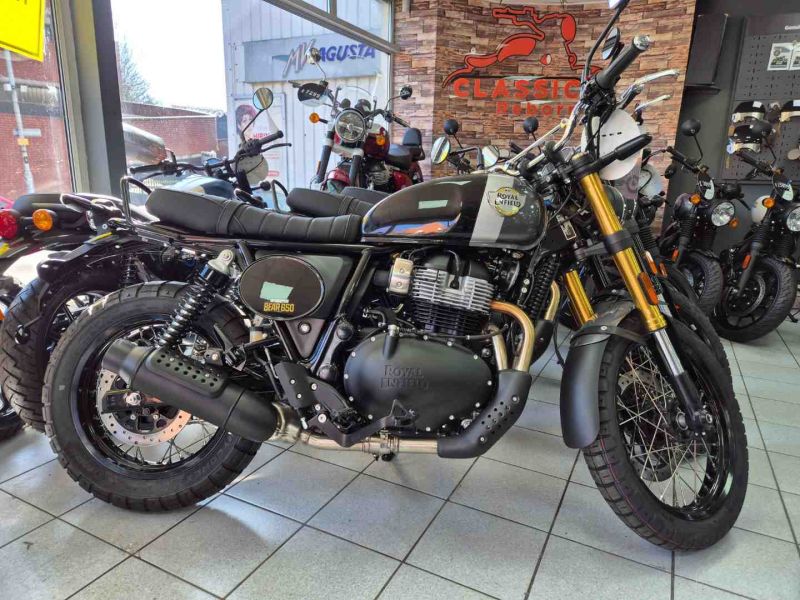 New Royal Enfield INTERCEPTOR BEAR 650 GOLDEN SHADOW