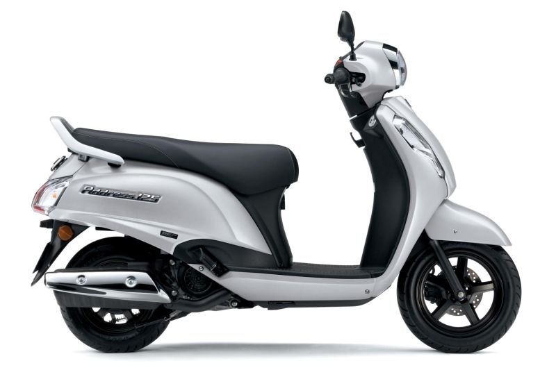 New Suzuki ADDRESS 125 PLATINUM SILVER