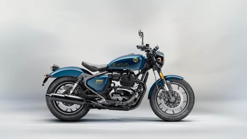 New Royal Enfield Shotgun 650 STENCIL WHITE
