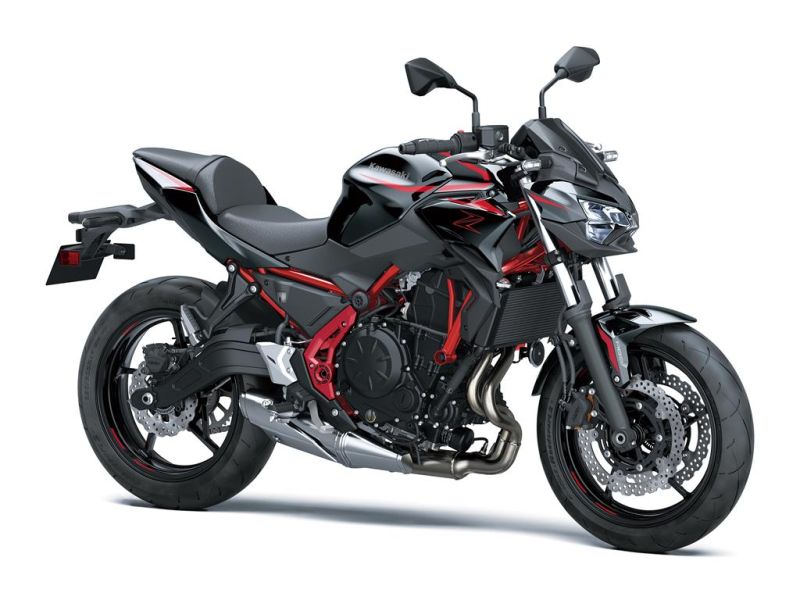 New Kawasaki Z650 BLACK/RED
