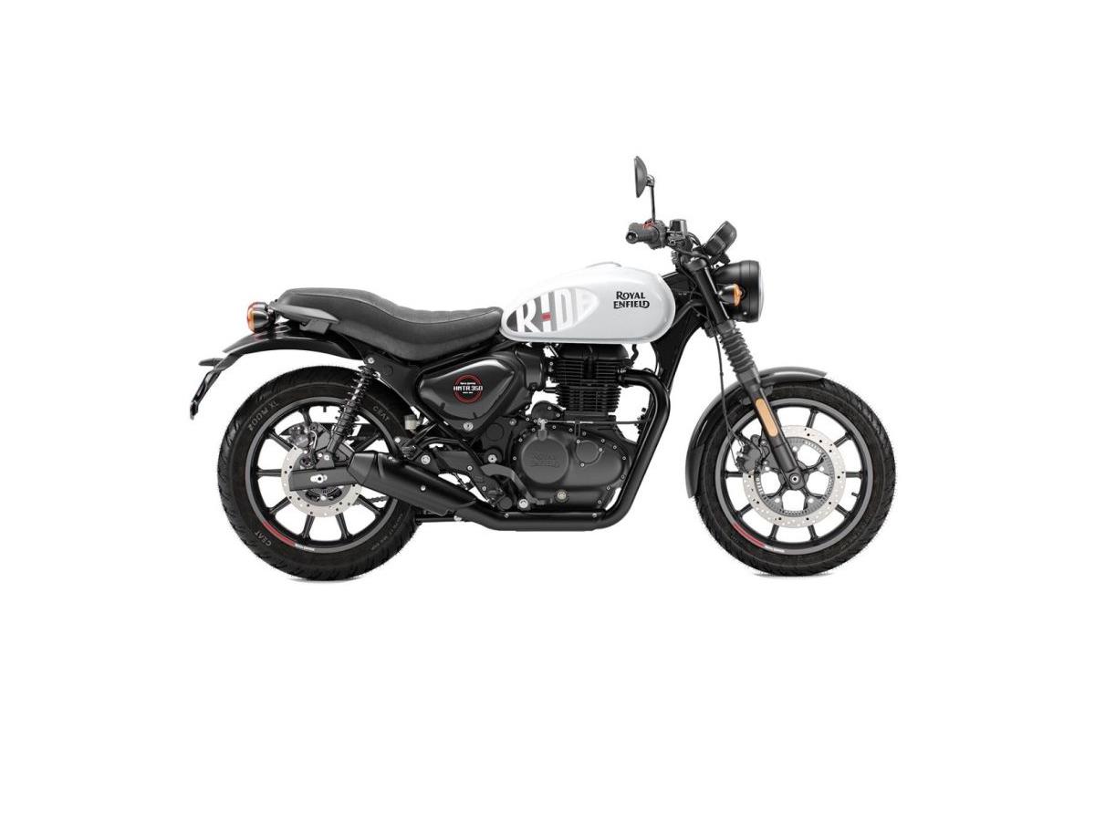 Main image of New Royal Enfield HUNTER 350 E5 DAPPER WHITE
