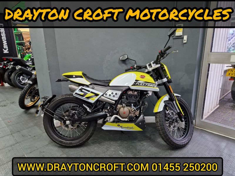 2025 Mondial Flat Track 125 YELLOW