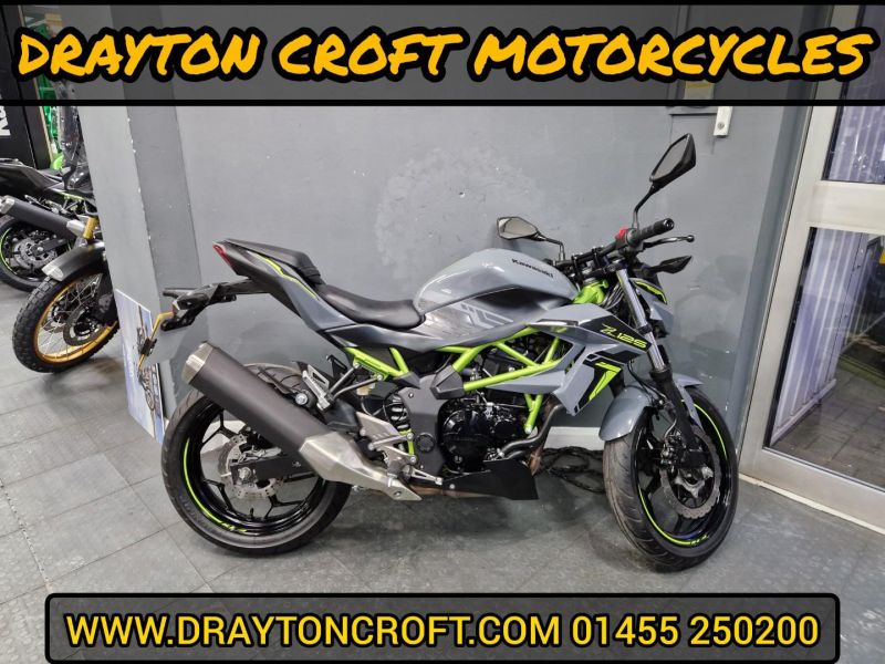 2023 Kawasaki Z125 Grey