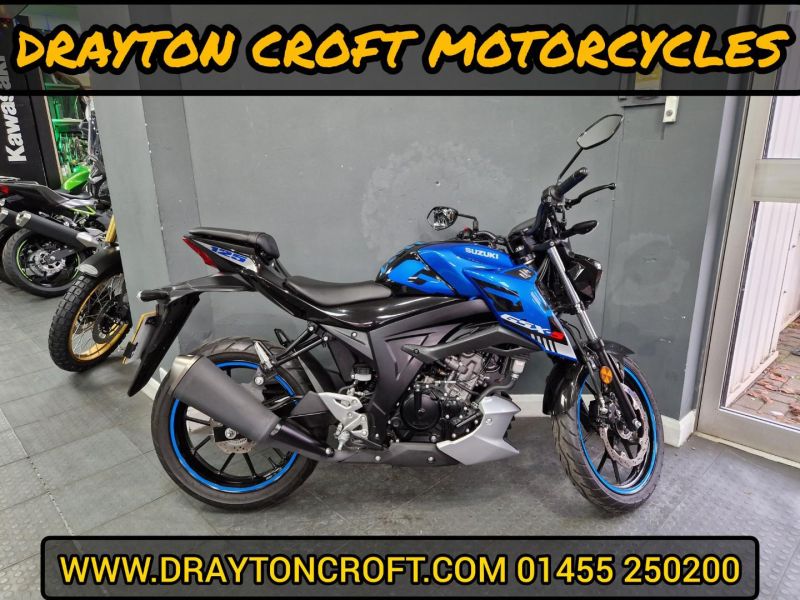 2024 Suzuki Gsxs 125 RLXM3 BLUE