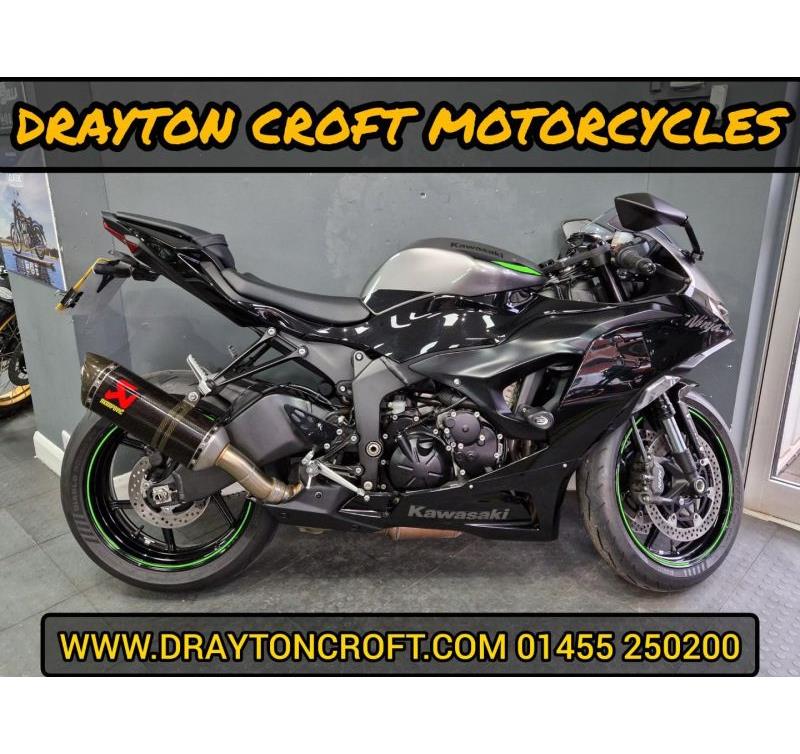 2024 Kawasaki ZX 636 Jrfan Grey