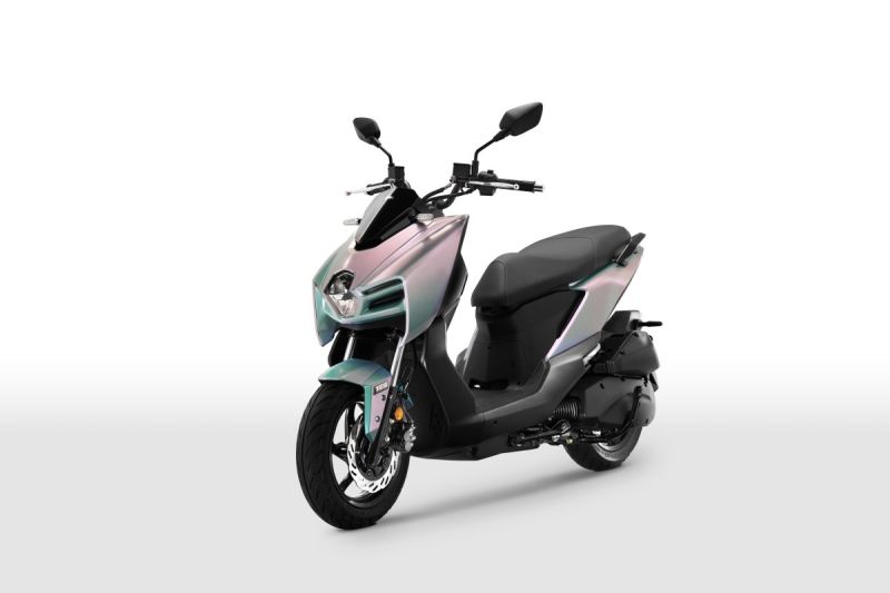 New Sym MMBCU 125 CHAMELEON SILVE