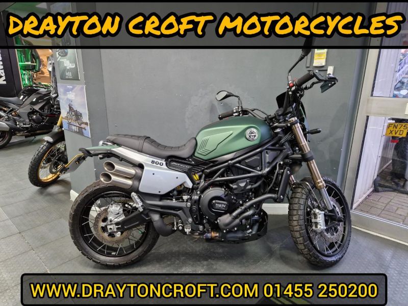 2022 Benelli Leoncino 800 Trail E5 Green