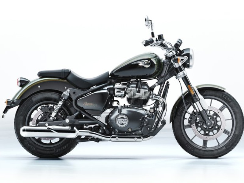 New Royal Enfield Super Meteor 650 ASTRAL GREEN
