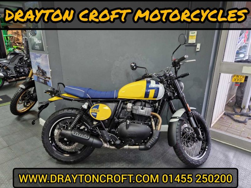 New Royal Enfield Interceptor Bear 650 WILD HONEY