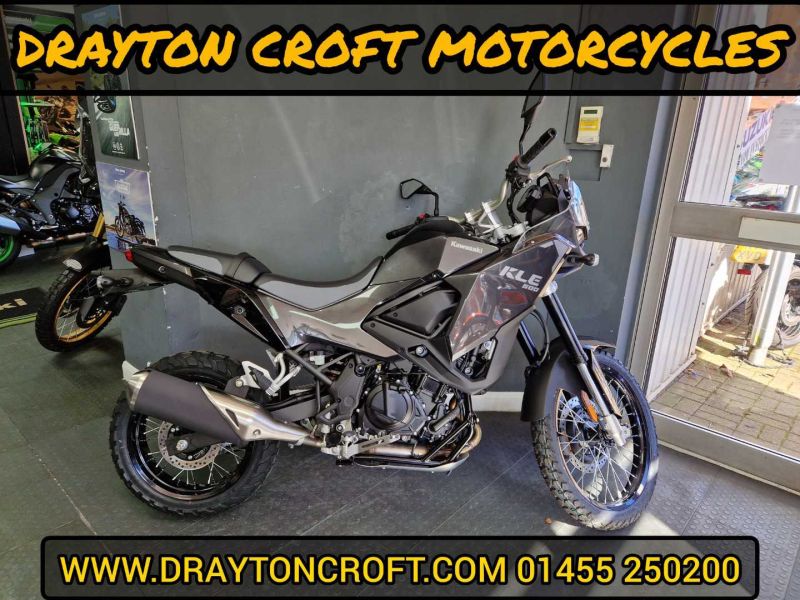 New Kawasaki KLE500 GREY/BLACK