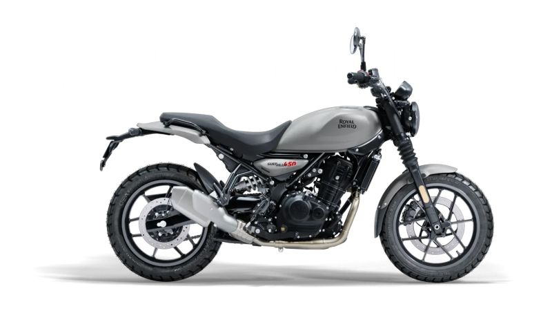 New Royal Enfield Guerrilla 450 E5 Smoke Silver