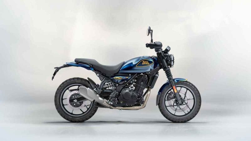 New Royal Enfield Guerrilla 450 E5 TWILIGHT BLUE