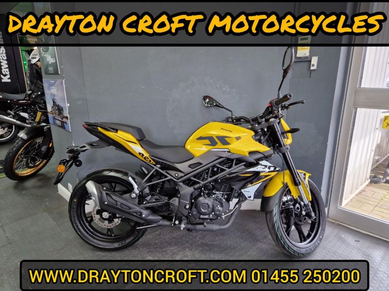 New Benelli BN125 YELLOW