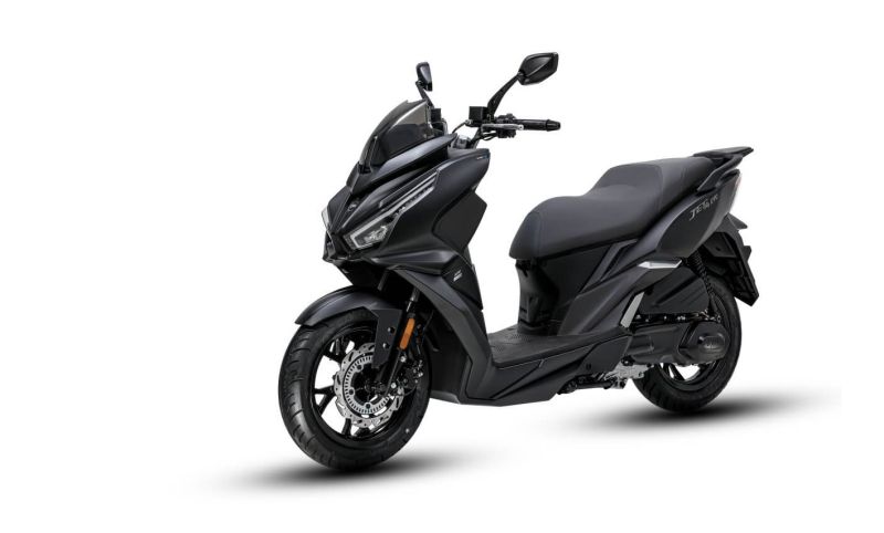 New Sym JET 14 EVO 125 AC MATT BLUE
