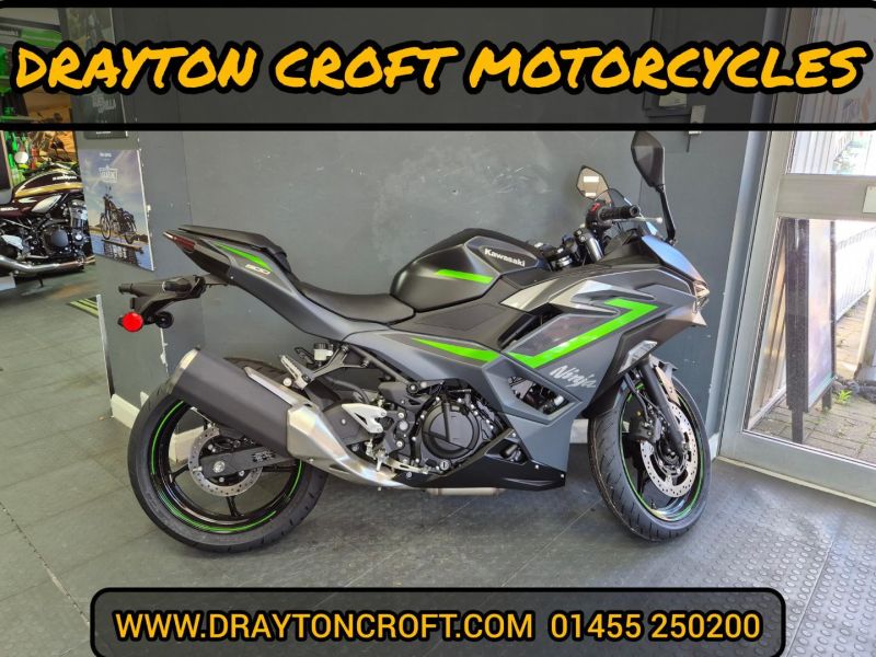New Kawasaki NINJA 500 SE GY – GREY