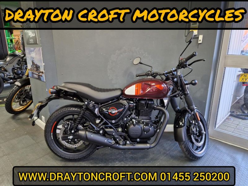 New Royal Enfield HUNTER 350 E5 DAPPER ORANGE