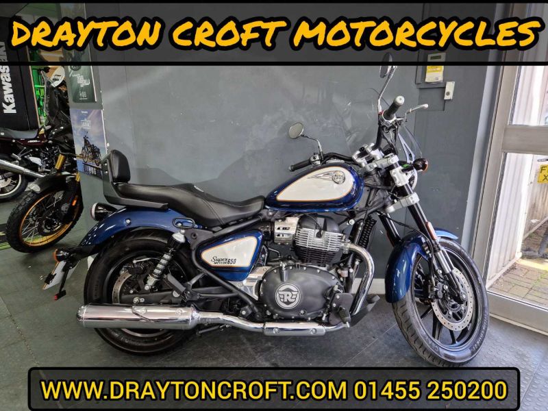 2025 Royal Enfield Super Meteor 650 Blue/white