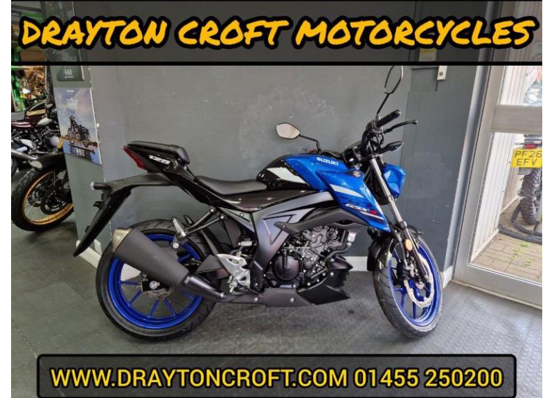 New Suzuki GSX-S125 BLUE/BLACK