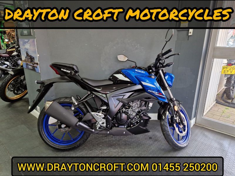 New Suzuki GSX-S125 BLUE/BLACK