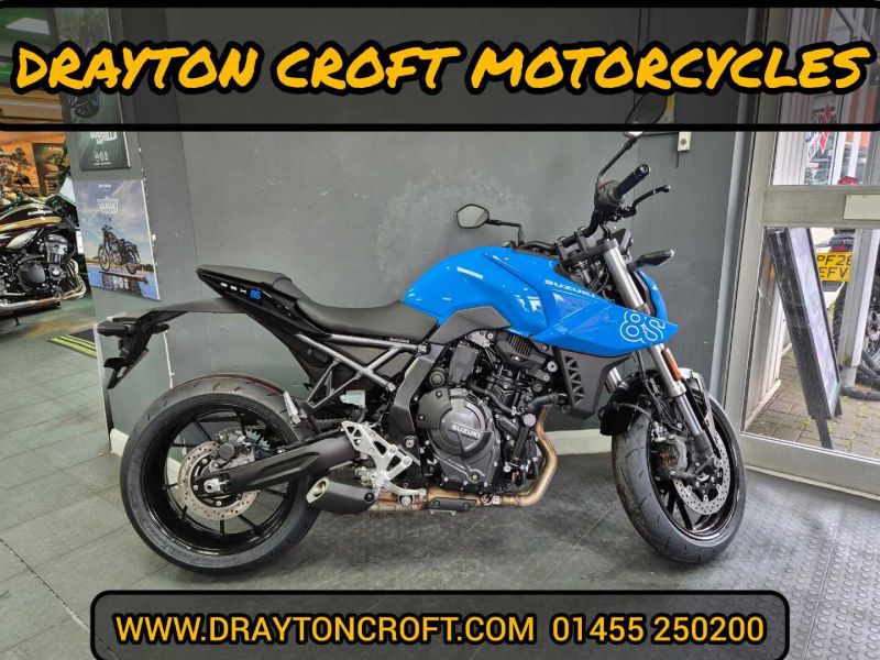 New Suzuki GSX-8S COSMIC BLUE