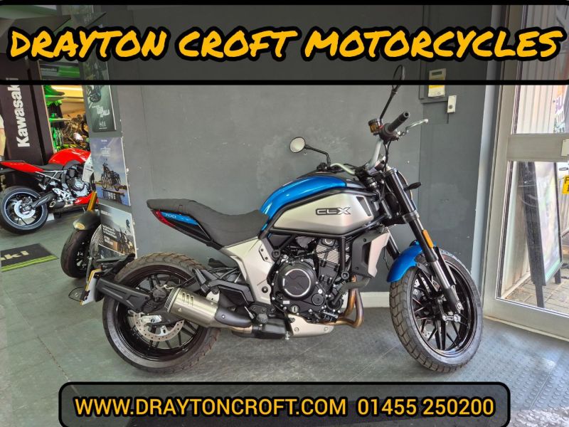2024 Cfmoto 700 CL-X HERITAGE BLUE