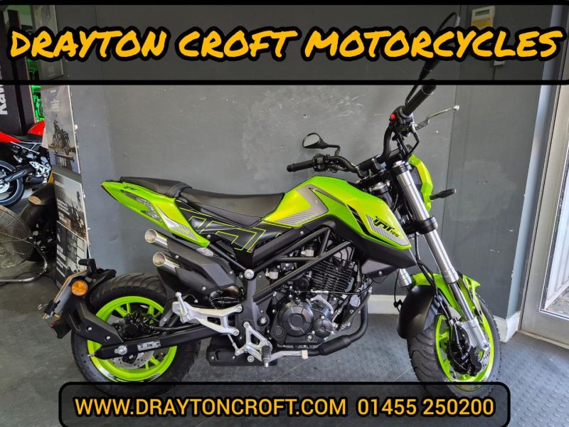 2024 Benelli Tornado Naked T 125 E5 Green