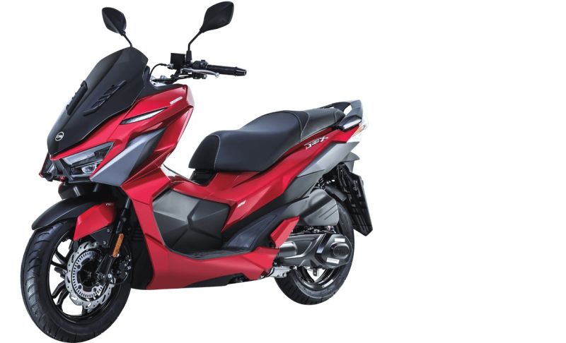 New Sym JET X 125 LC CBS RED