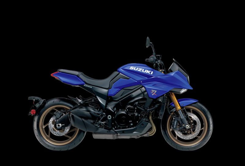 New Suzuki GSX-S1000 KATANA PEARL VIGOR BLU