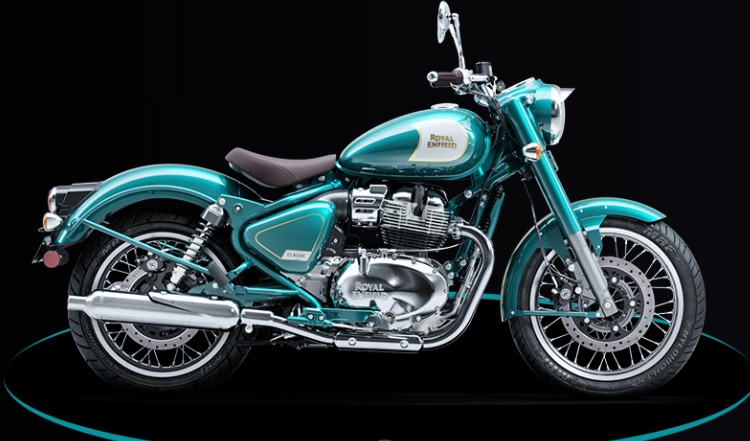 New Royal Enfield Classic 650 TEAL