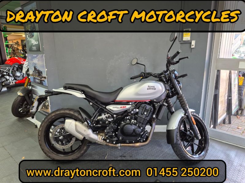2025 Royal Enfield Guerrilla 450 E5 Smoke Silver