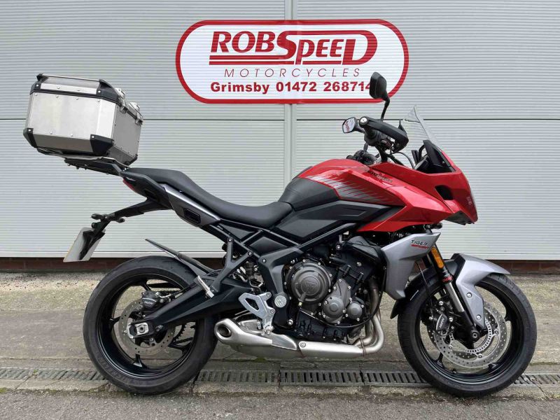 2022 Triumph Tiger 660 Sport Red/grey