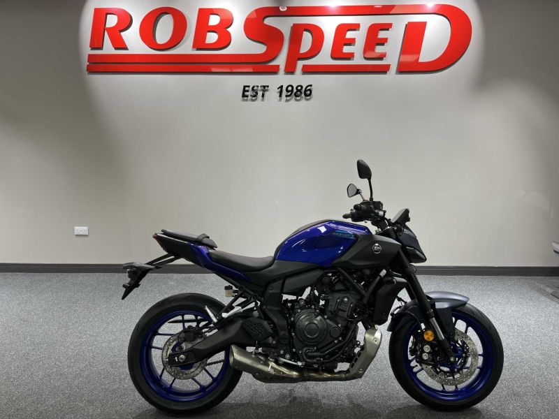New  YAMAHA MT07 ICON BLUE