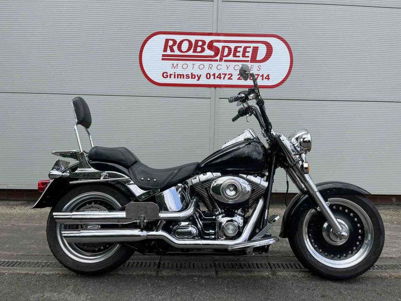 2006 Harley-Davidson Flstf FAT BOY Black