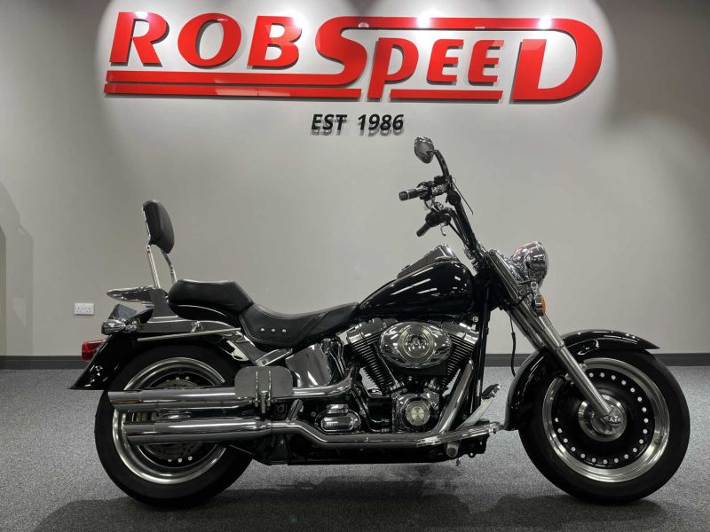 2006 Harley-Davidson Flstf FAT BOY Black